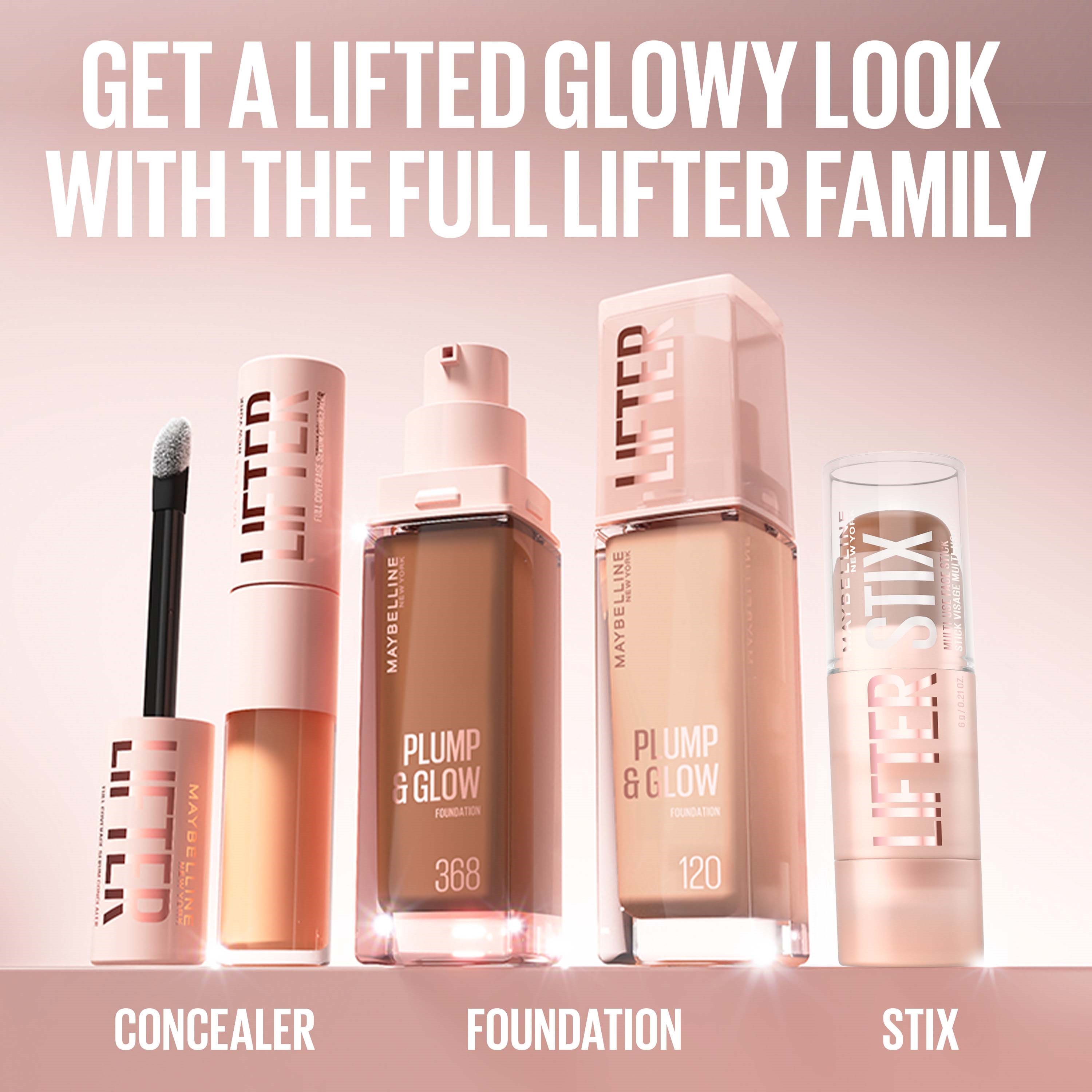 Maybelline New York Lifter Plump & Glow Foundation 336 (obrázok 10)