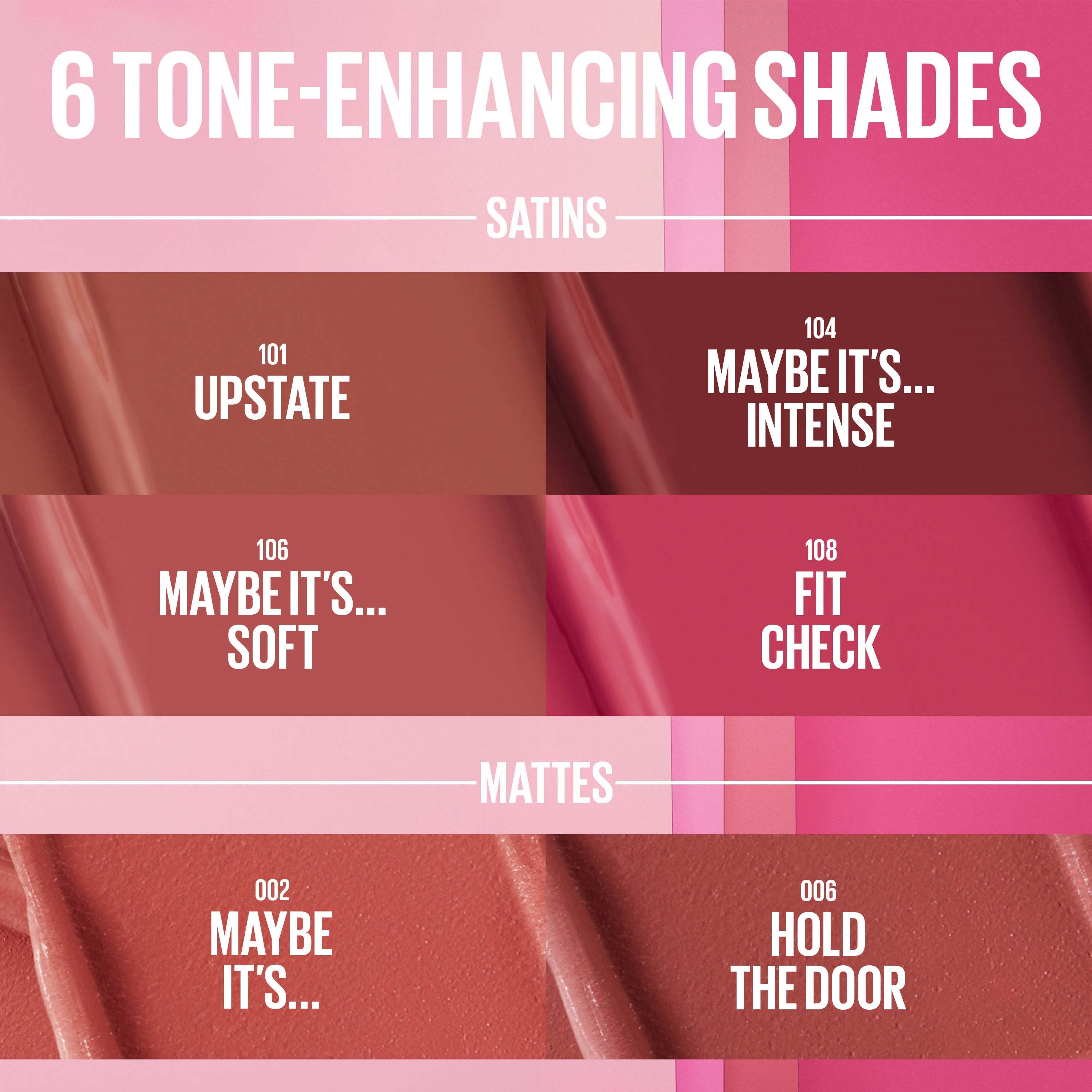 Maybelline New York Serum Lipstick 101 Upstate (obrázok 9)