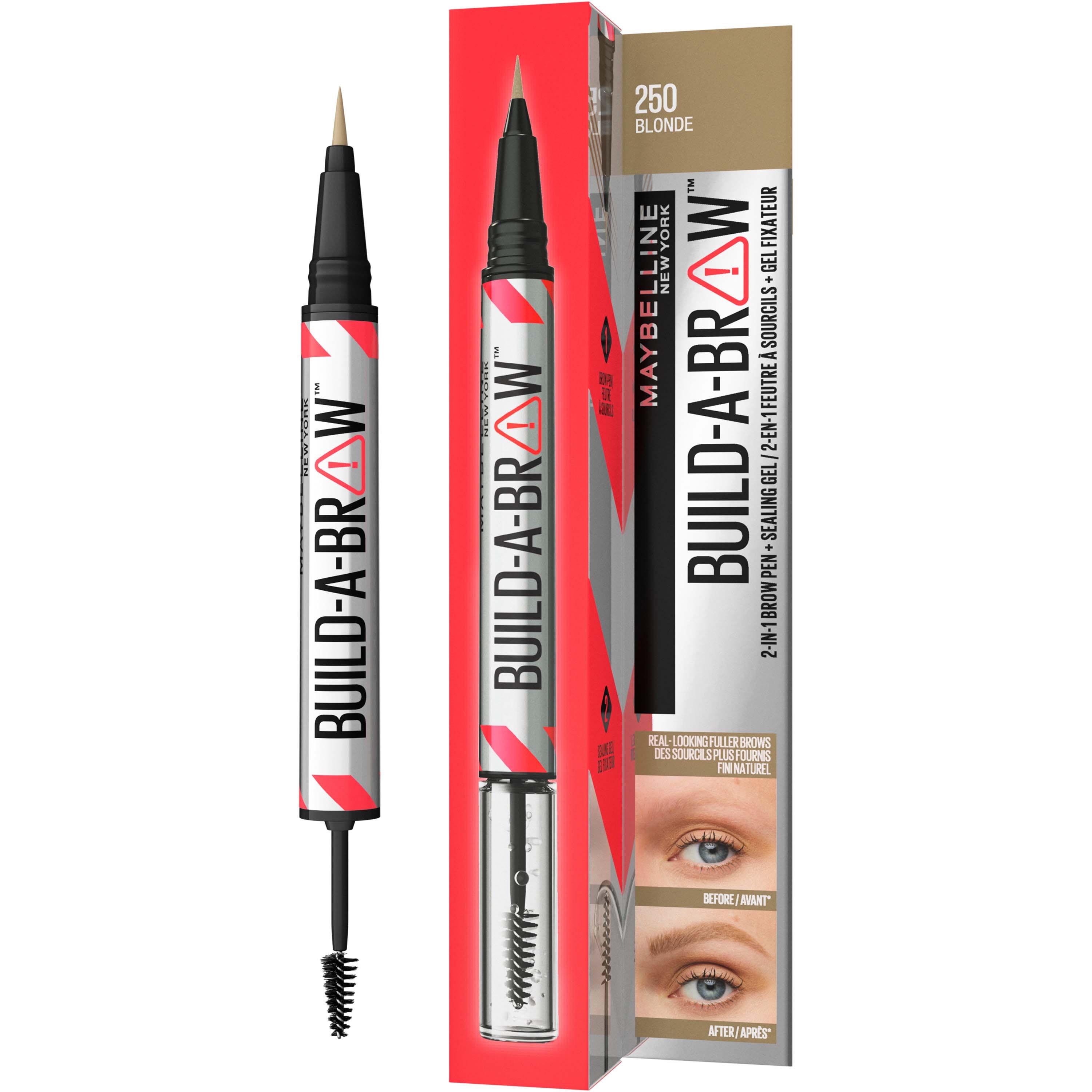 Maybelline New York Build-A-Brow Pen 250 Blonde (obrázok 10)