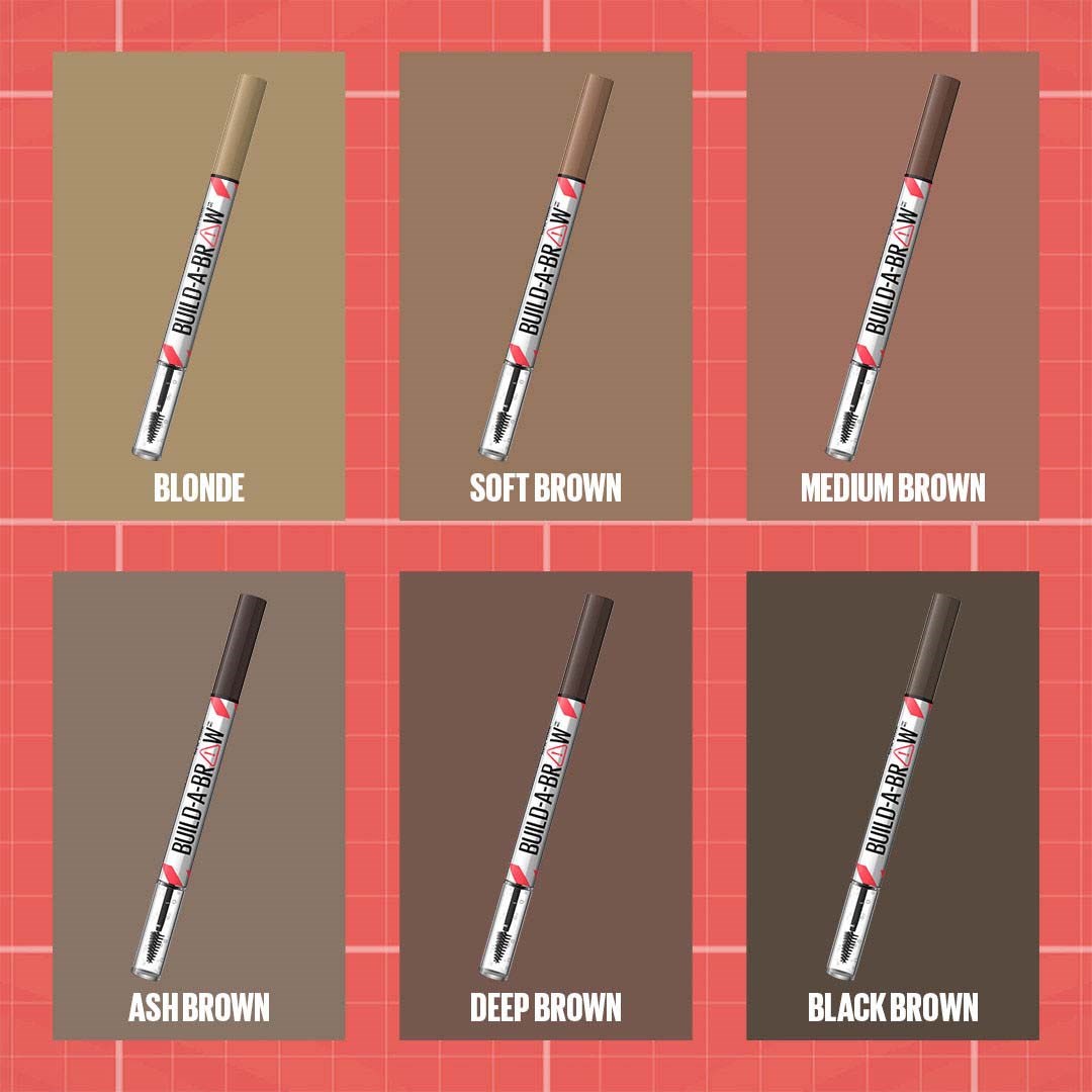 Maybelline New York Build-A-Brow Pen 250 Blonde (obrázok 8)