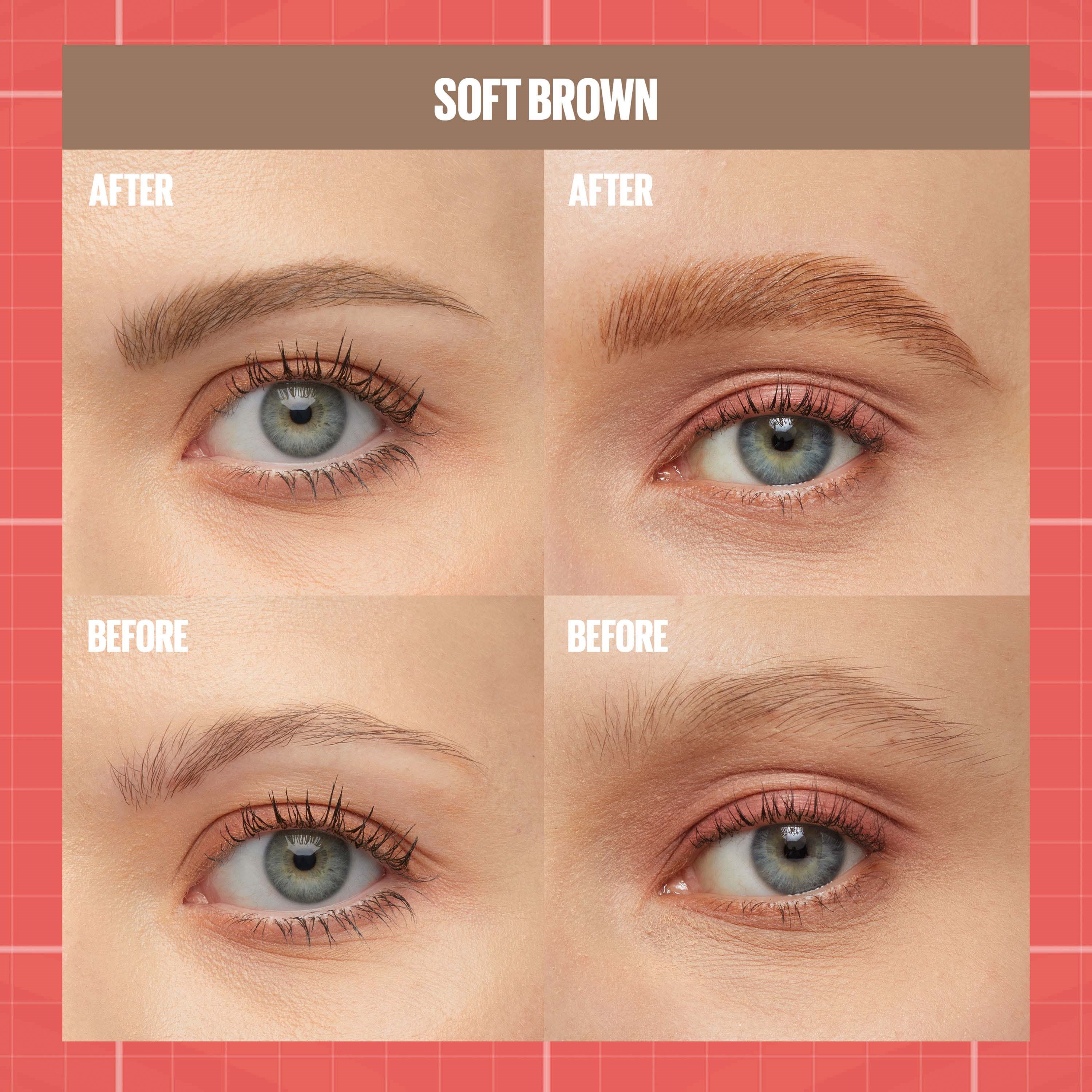 Maybelline New York Build-A-Brow Pen 255 Soft Brown (obrázok 6)