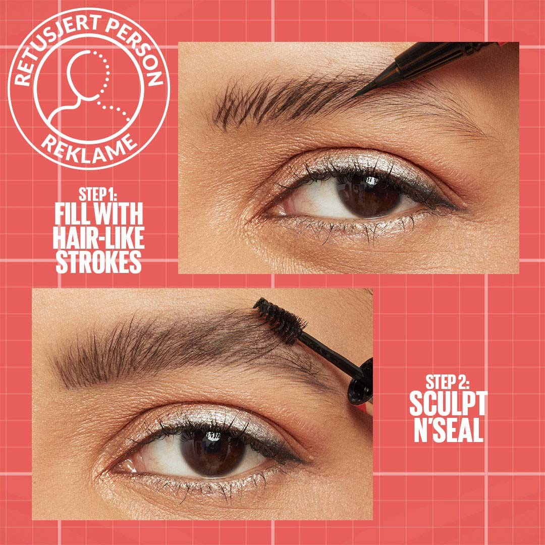 Maybelline New York Build-A-Brow Pen 255 Soft Brown (obrázok 7)