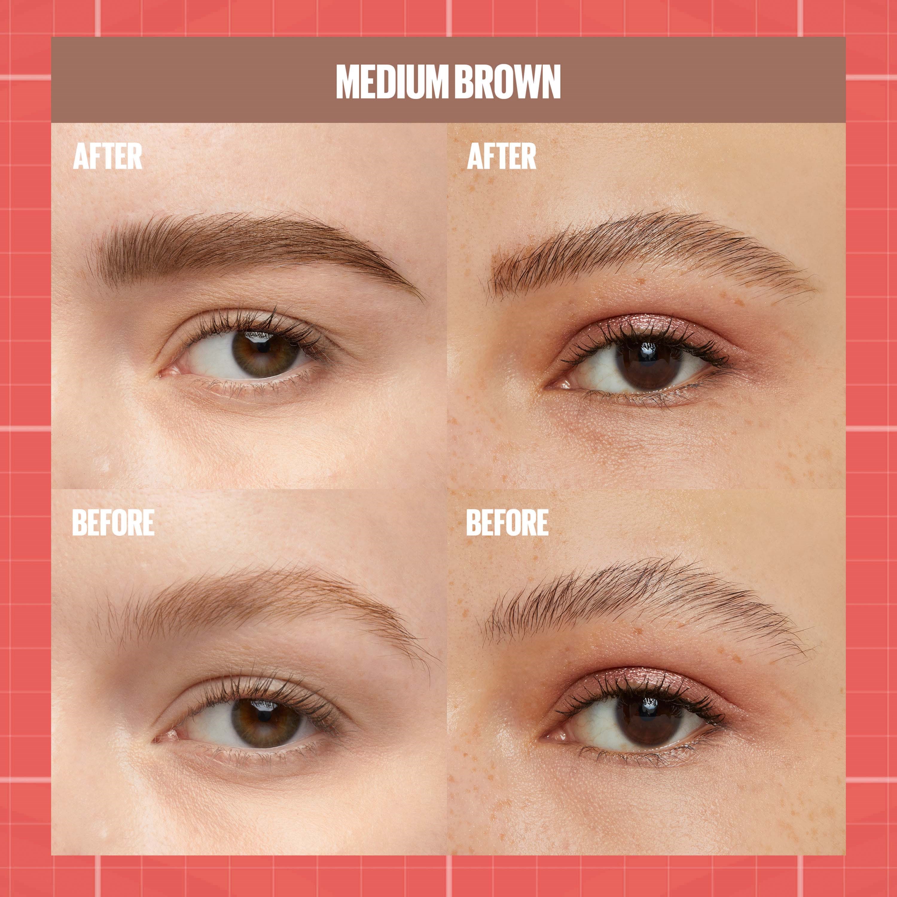 Maybelline New York Build-A-Brow Pen 257 Medium Brown (obrázok 8)