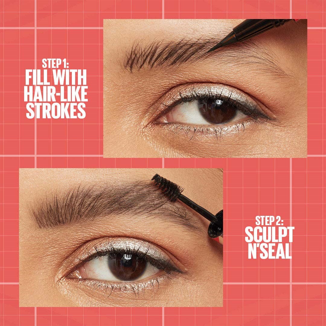 Maybelline New York Build-A-Brow Pen 259 Ash Brown (obrázok 10)
