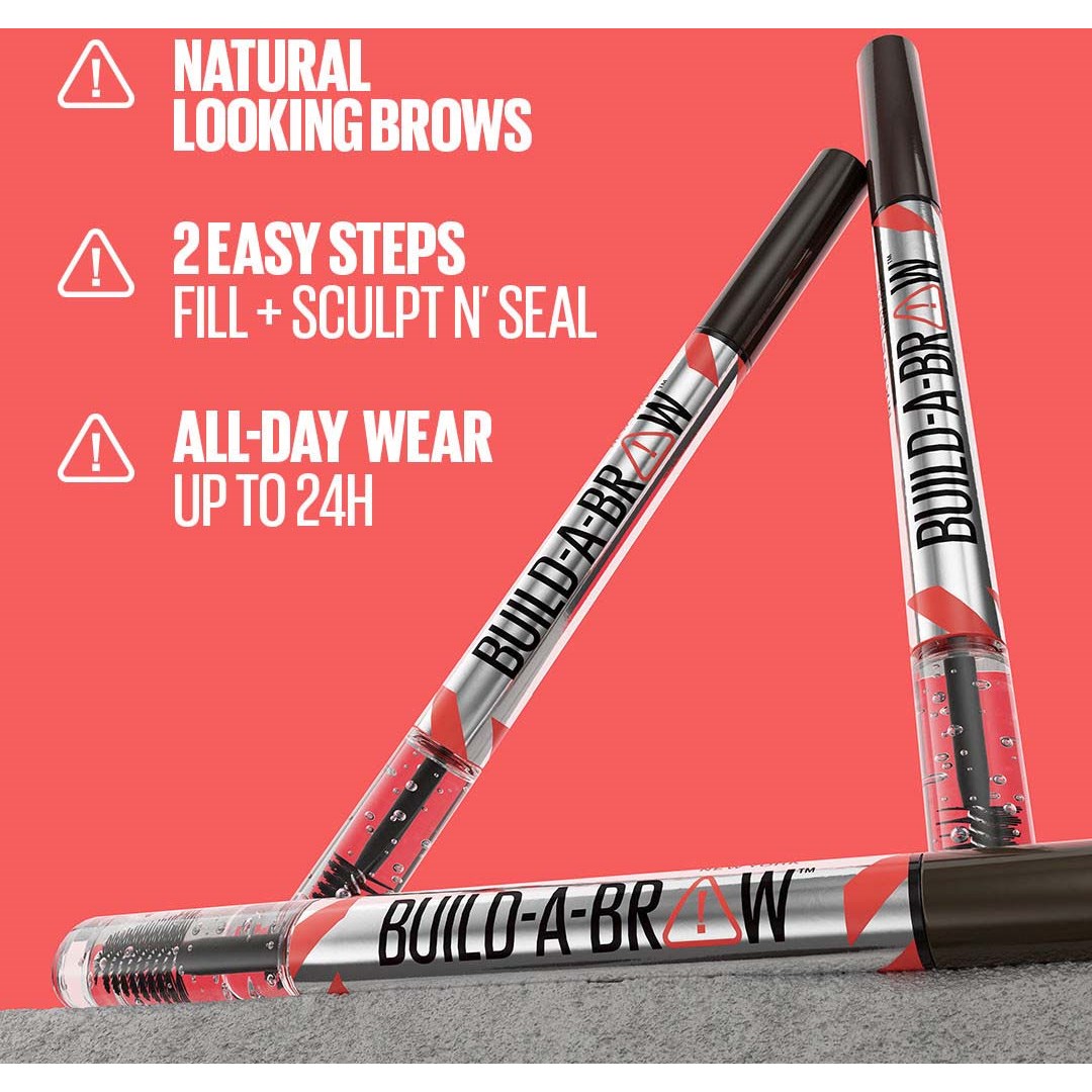 Maybelline New York Build-A-Brow Pen 260 Deep Brown (obrázok 5)