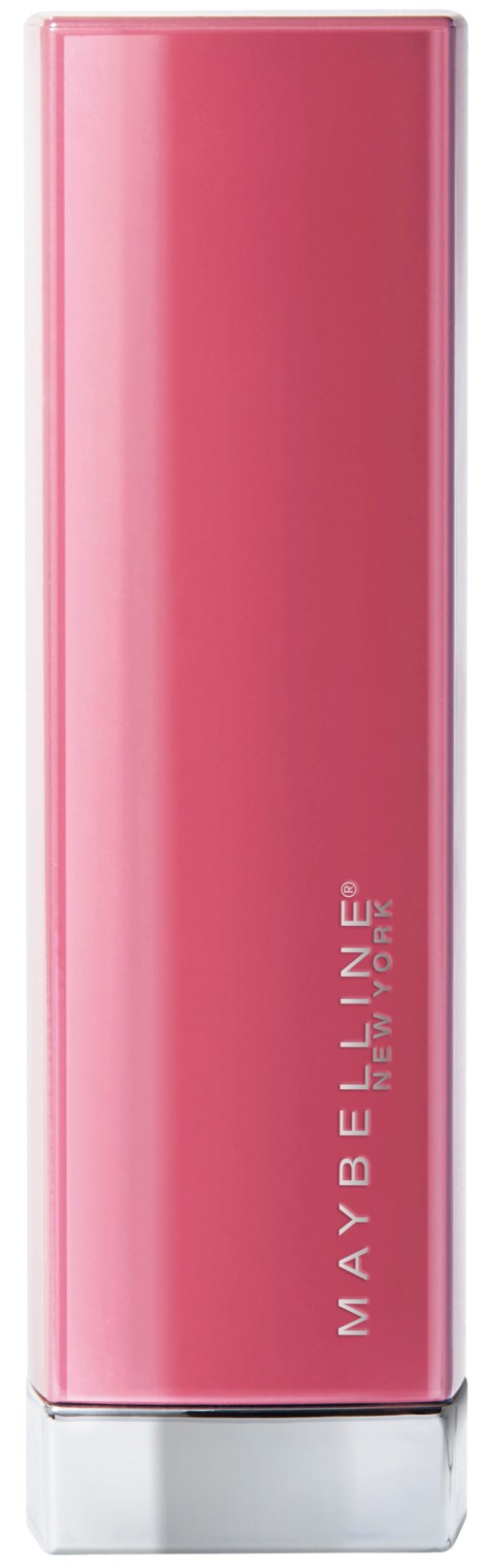 Ein pinkfarbiger Lippenstift mit dem Markennamen "MAYBELLINE".