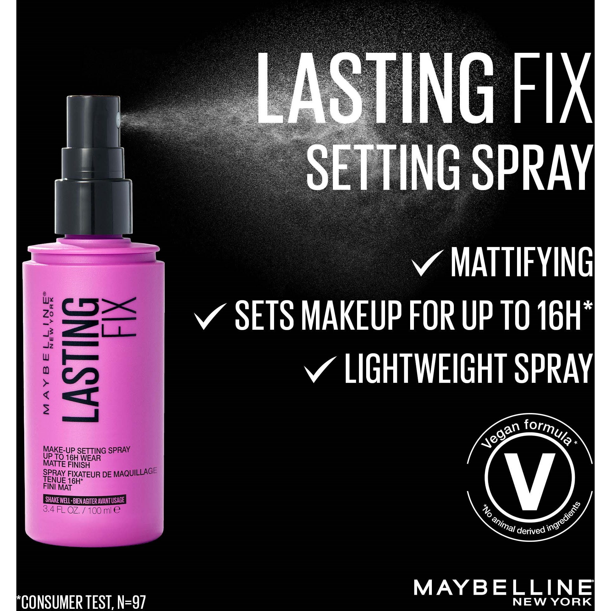 Maybelline New York Lasting Fix Setting Spray 100 ml (obrázok 3)