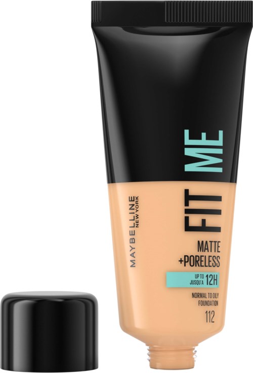 Maybelline New York Matte + Poreless Foundation Soft Beige 112