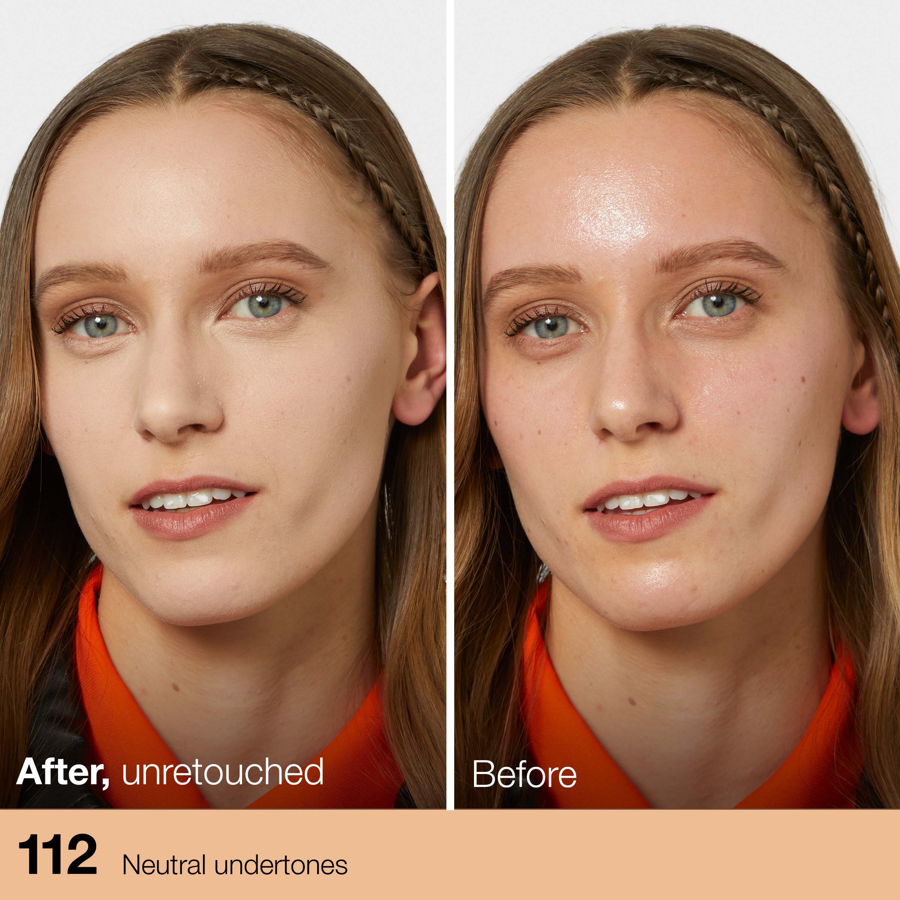 Maybelline New York Fit Me Matte + Poreless Foundation Soft Beige 112 (obrázok 3)