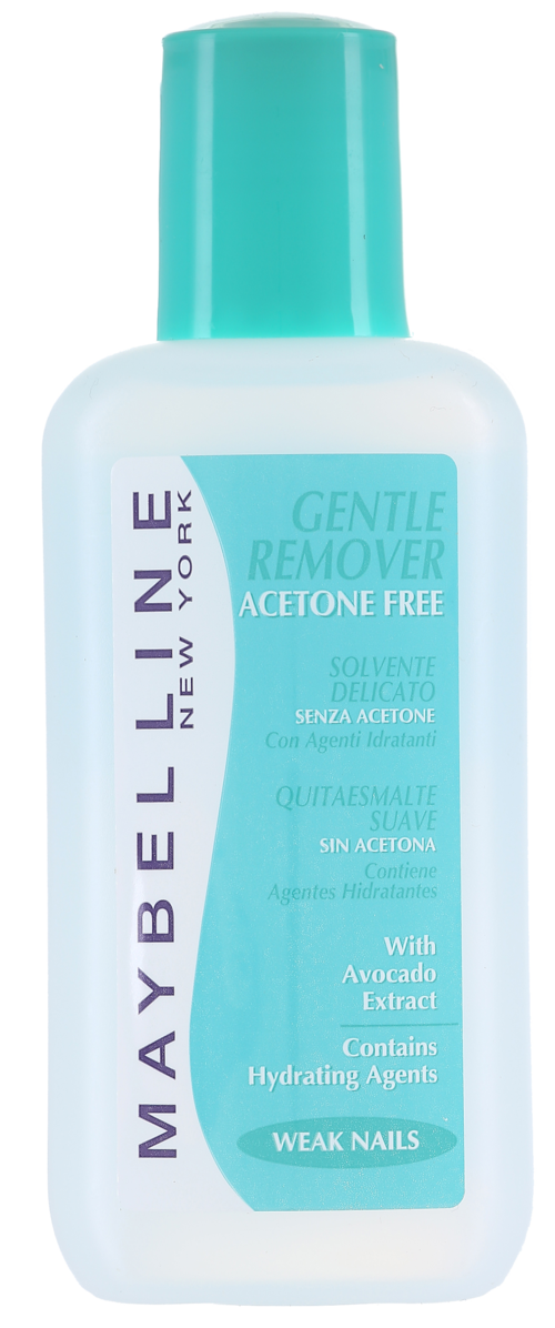 Maybelline New York Gentle Nail Polish Remover Acetone Free 125 ml
