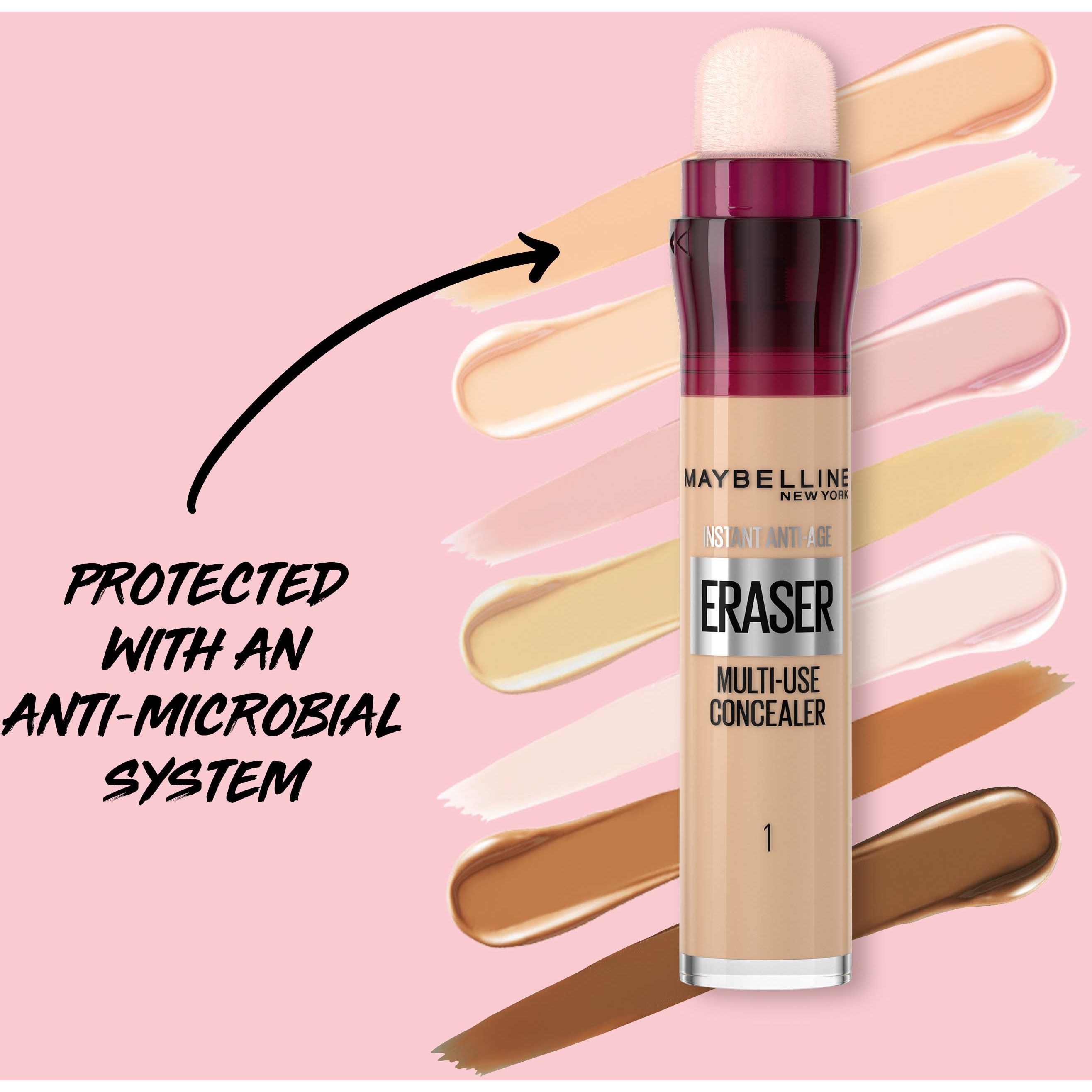 Maybelline New York Instant Anti-Age Eraser Multi-Use Concealer 08 Buf (obrázok 4)