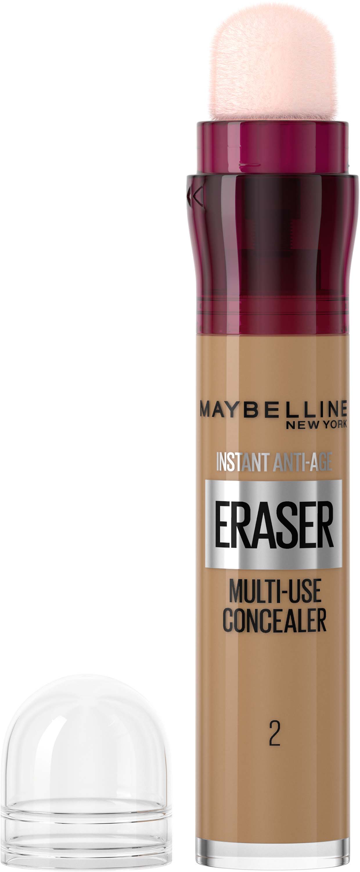 0 Ivory Eraser Maybelline New Eraser York Concealer Instant Multi-Use Anti-Age