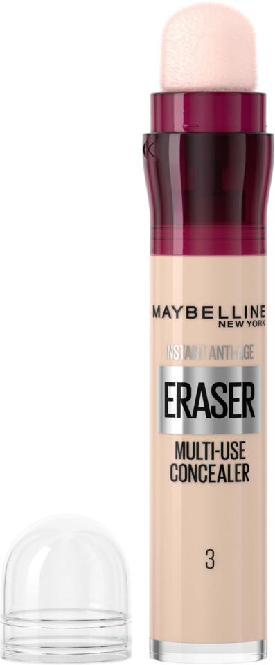 Maybelline New York Instant Anti-Age Eraser Multi-Use Concealer 3 Fair 6,8 ml