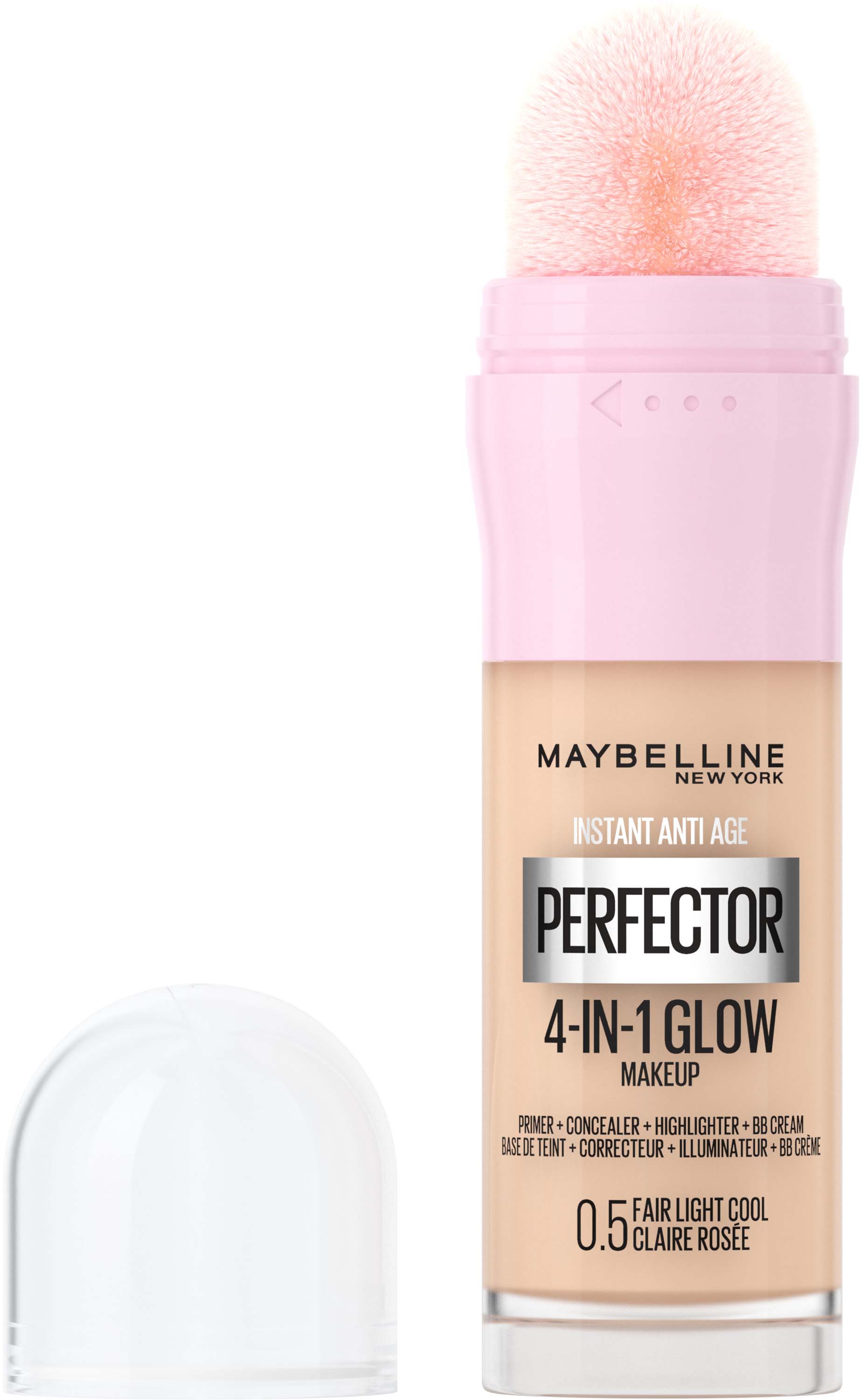  Maybelline New York Instant Age Rewind Instant Perfector  4-In-1 Glow Makeup, Light/Medium : Beauty & Personal Care