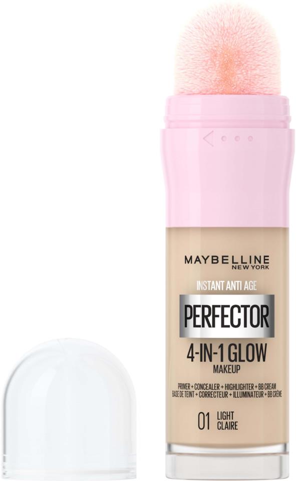 Maybelline New York Instant Anti-Age Perfector 4-in-1 Glow Makeup 01 Light 20 ml