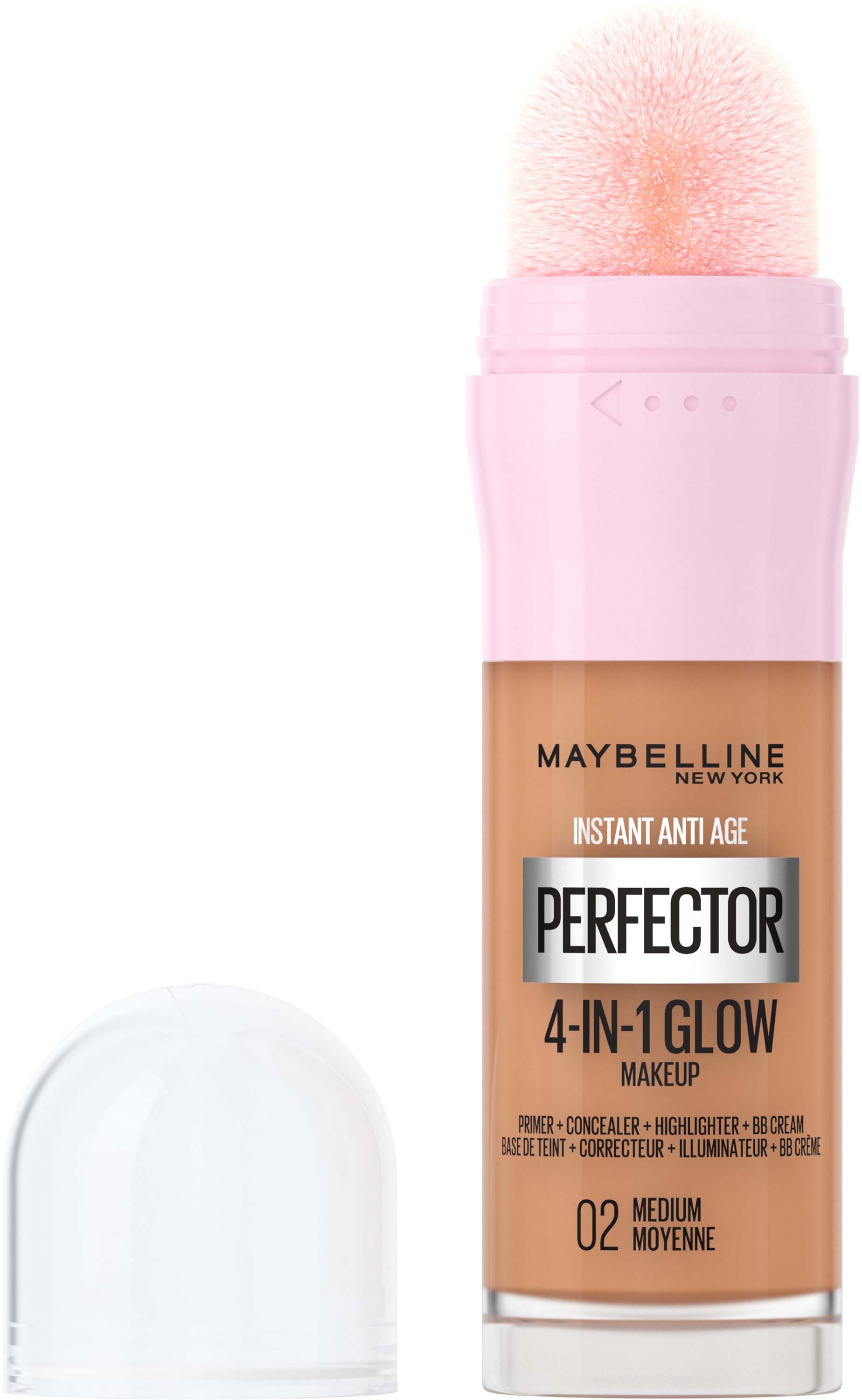 Anti-Age York Deep Maybelline 4-in-1 03 Medium Glow New Perfector Makeup Instant