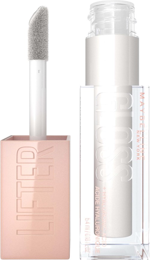 Maybelline New York Lifter Gloss, Hydrating Lip Gloss with Hyaluronic Acid 001 Pearl
