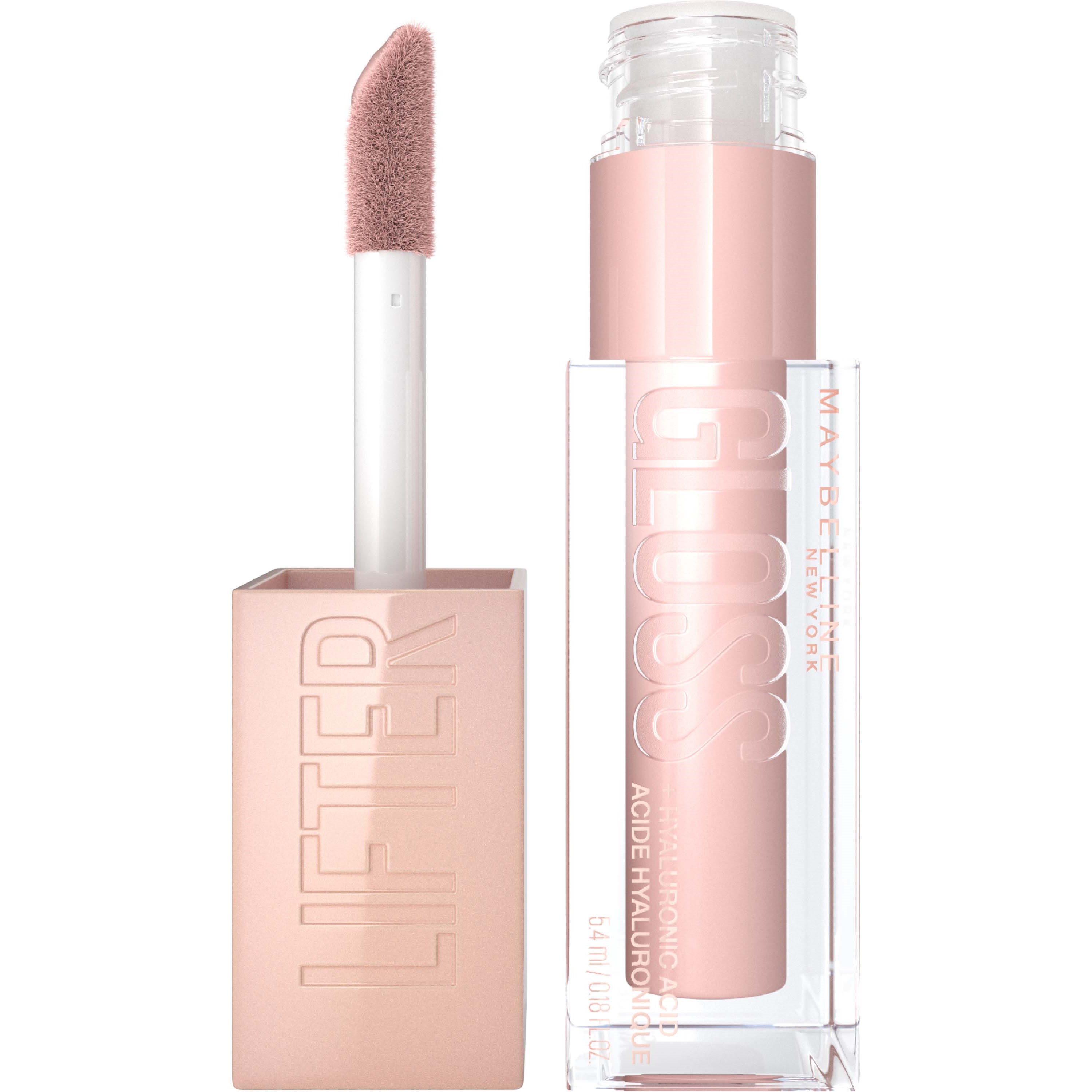 Maybelline New York Lifter Gloss, Hydrating Lip Gloss with Hyalur