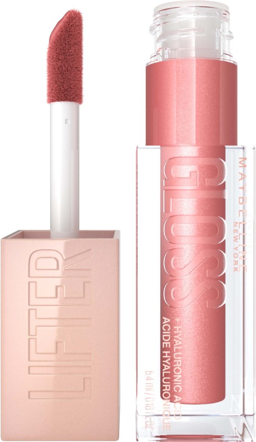 Maybelline New York Lifter Gloss, Hydrating Lip Gloss with Hyaluronic Acid 003 Moon