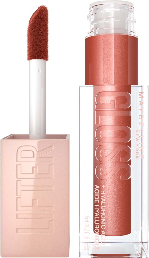 Maybelline New York Lifter Gloss, Hydrating Lip Gloss with Hyaluronic Acid 009 Topaz