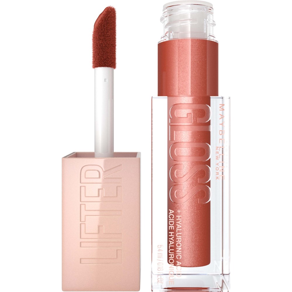 Maybelline New York Maybelline New York Lifter Gloss, Hydrating Lip Gloss with Hyaluronic Acid 009 Topaz
