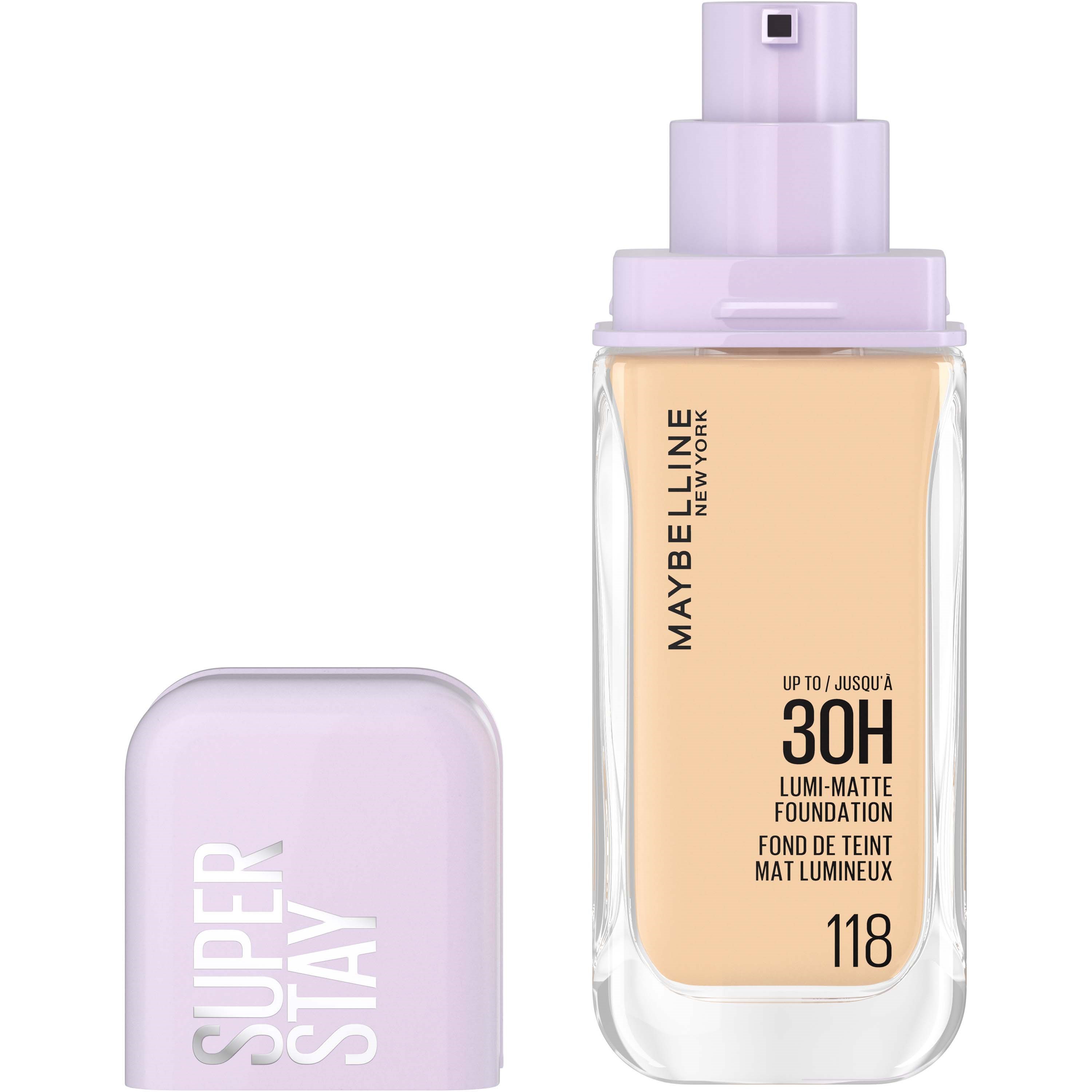Maybelline New York Superstay Lumi Matte Foundation 118 billede