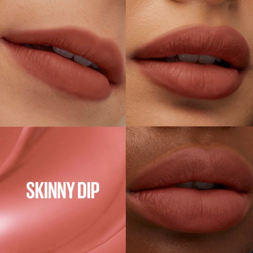 Maybelline New York Superstay Teddy Tint Lipstick 15 Skinny Dip