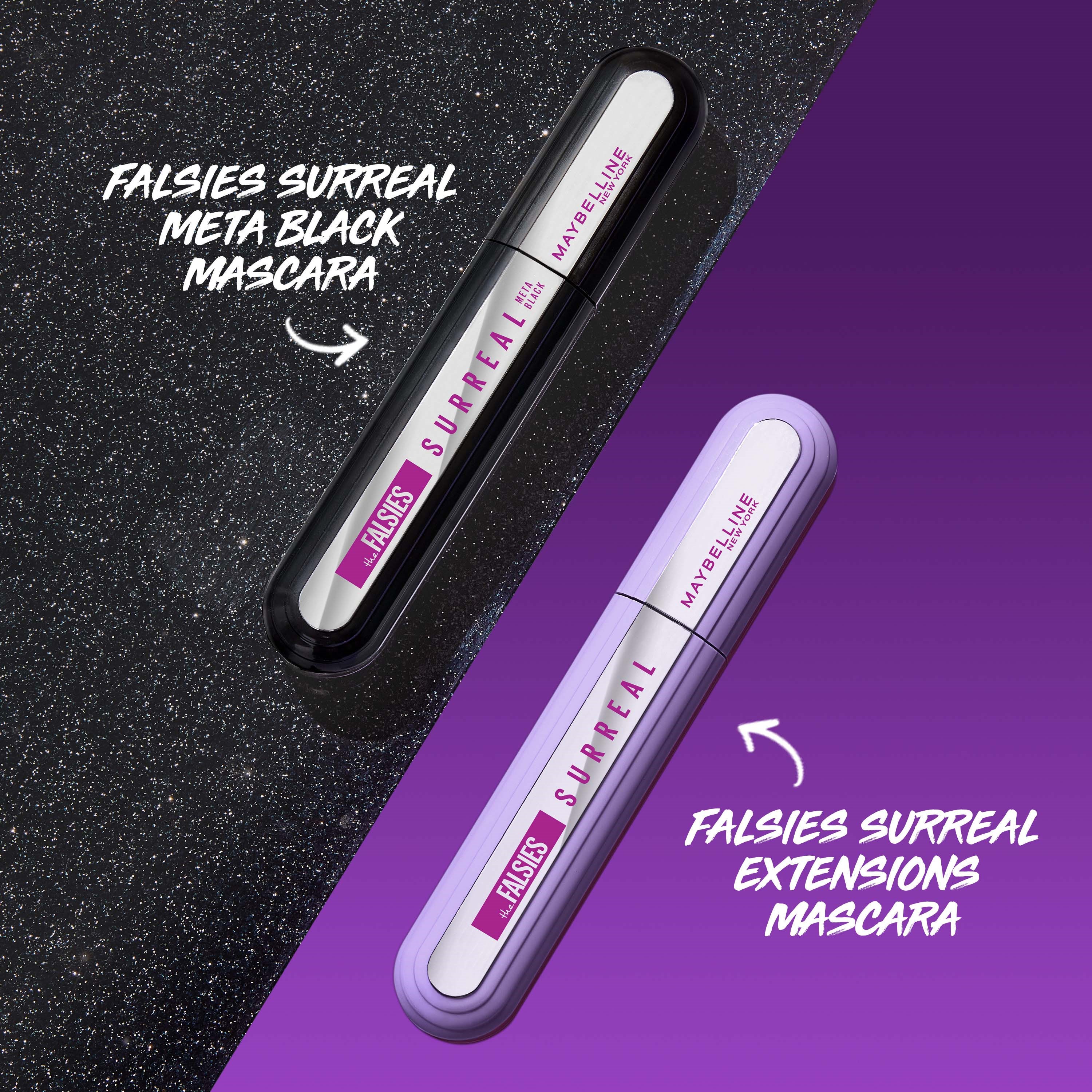Maybelline New York The Falsies Surreal Extensions Mascara Meta Black (obrázok 8)