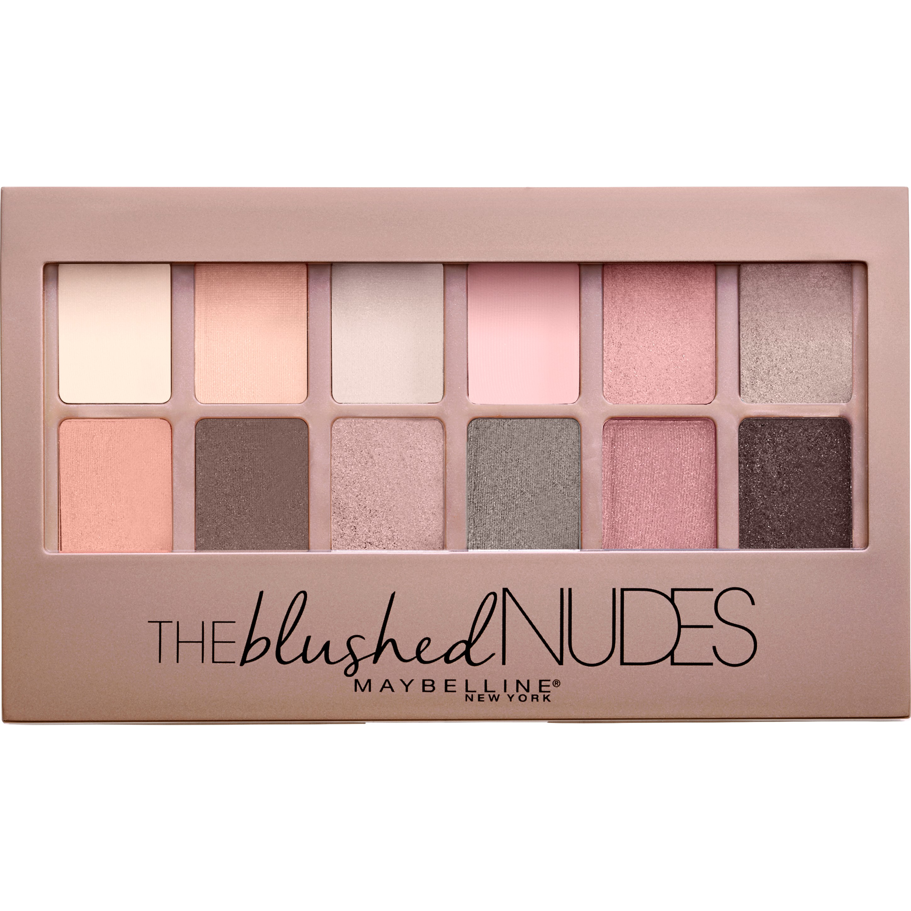 Läs mer om Maybelline New York Nude Palette Blushed Nudes