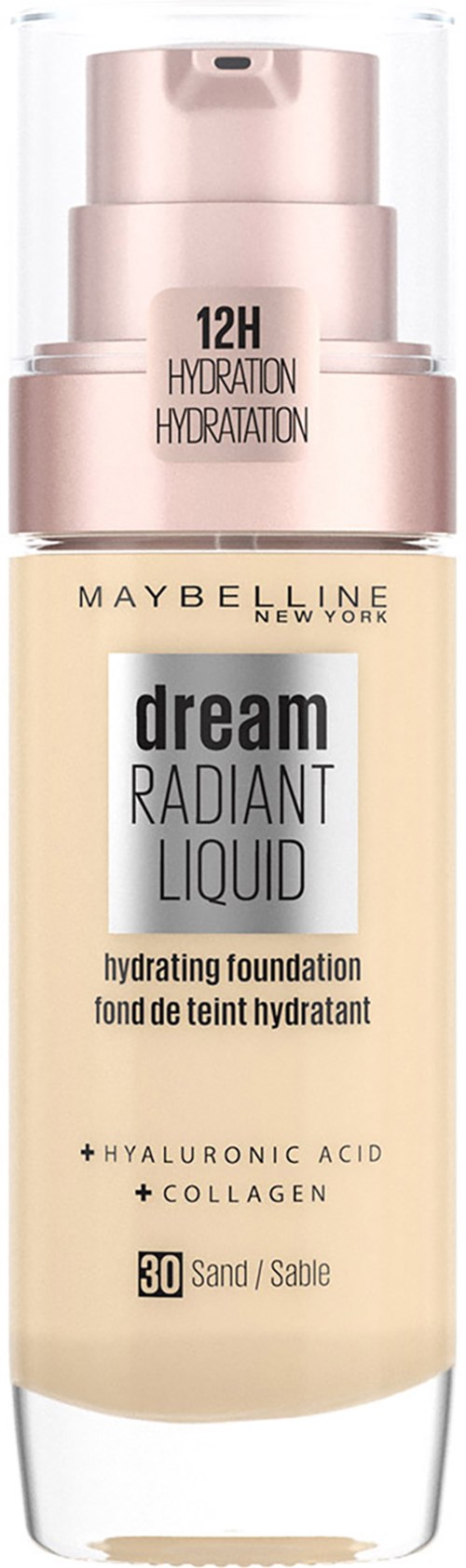 Maybelline New York Radiant Liquid Foundation 030 Sand