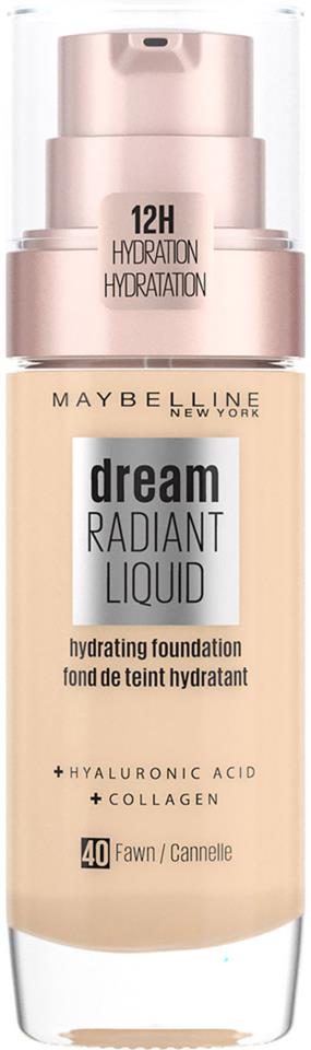 Maybelline Radiant Liquid Foundation 040 Fawn