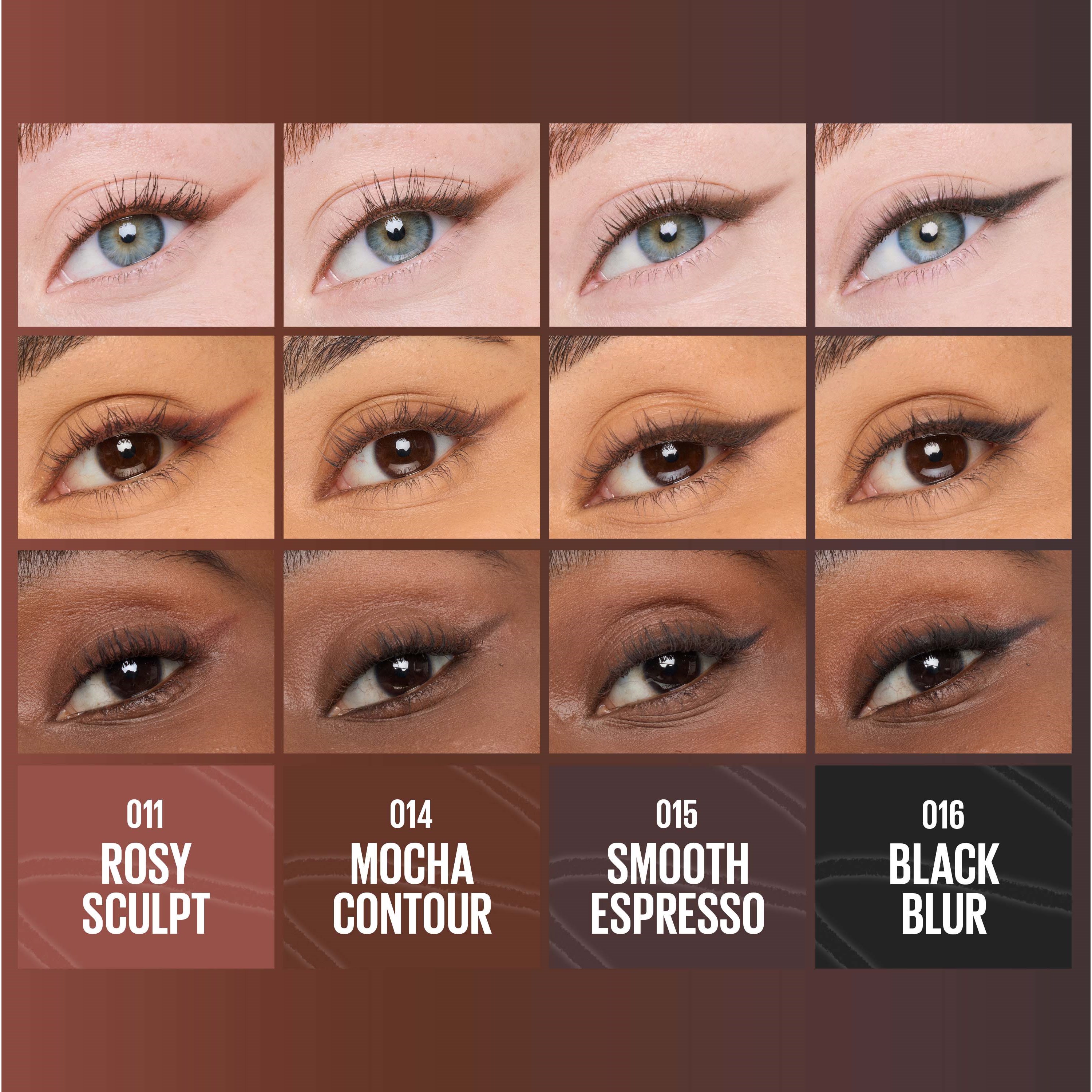 Maybelline New York Scultping Stix Eyeliner Rosy Sculpt (obrázok 9)