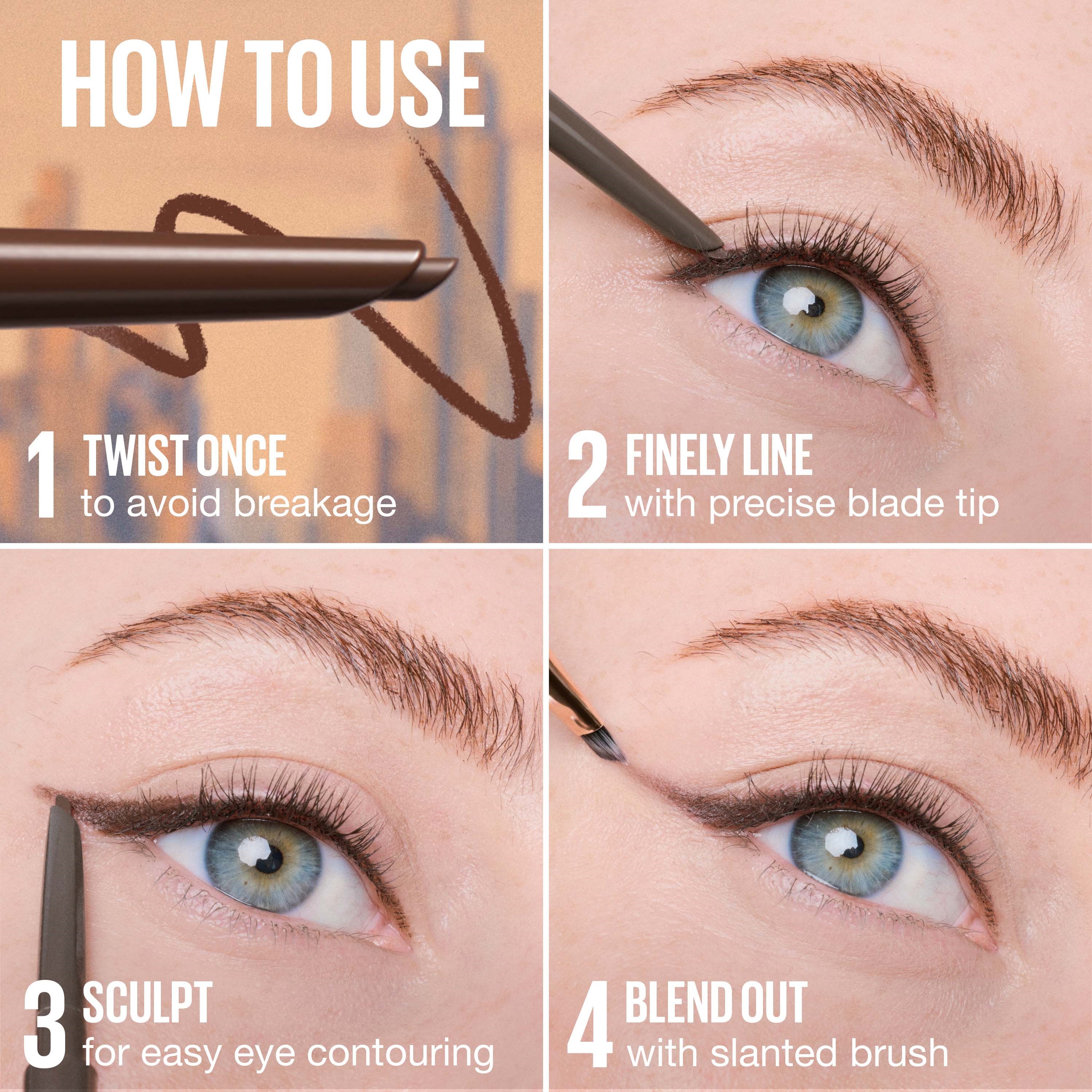 Maybelline New York Scultping Stix Eyeliner Smooth Espresso (obrázok 10)
