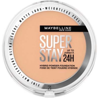Läs mer om Maybelline New York Superstay 24H Hybrid Powder Foundation 21