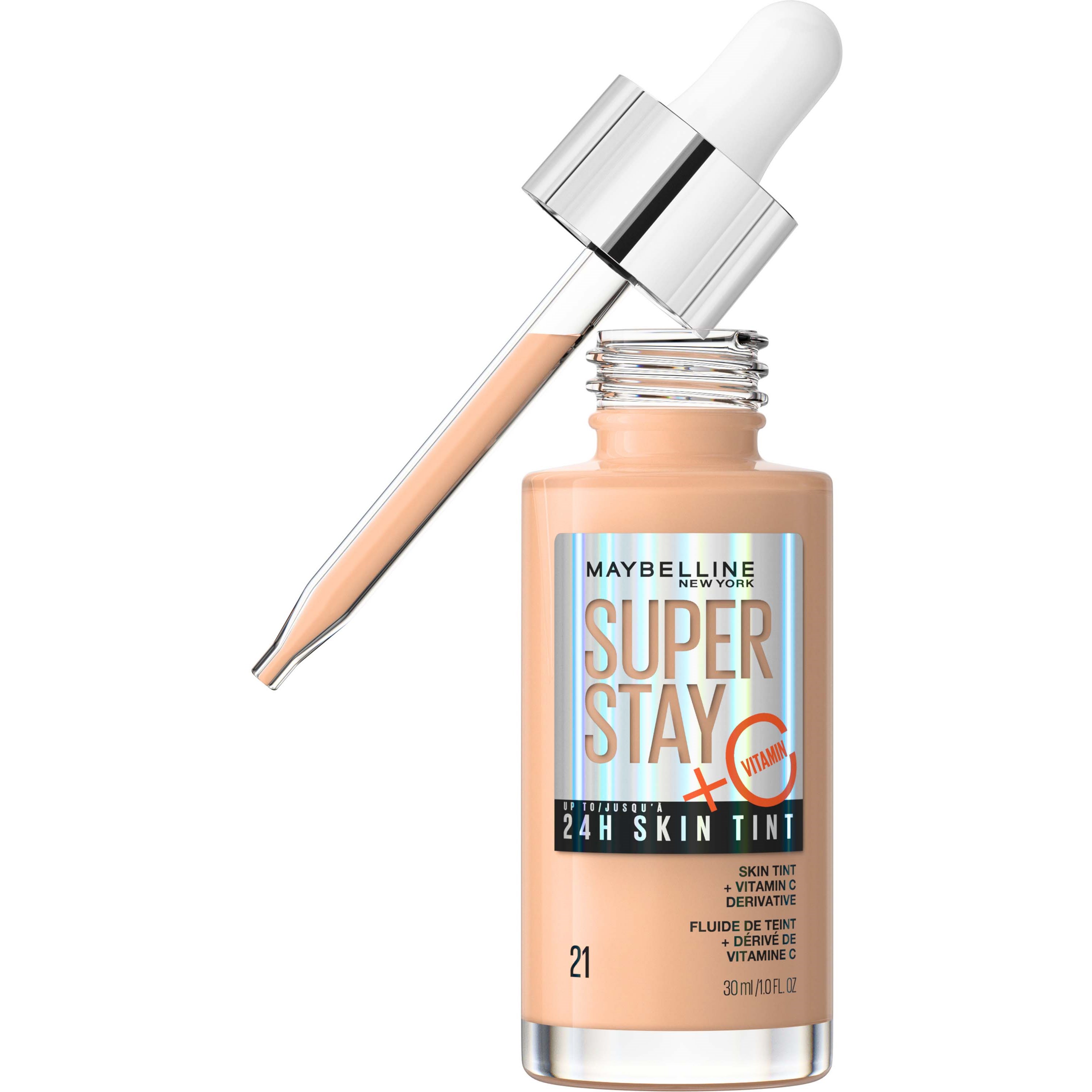 Maybelline New York Superstay 24H Skin Tint Foundation 21.0 30ml
