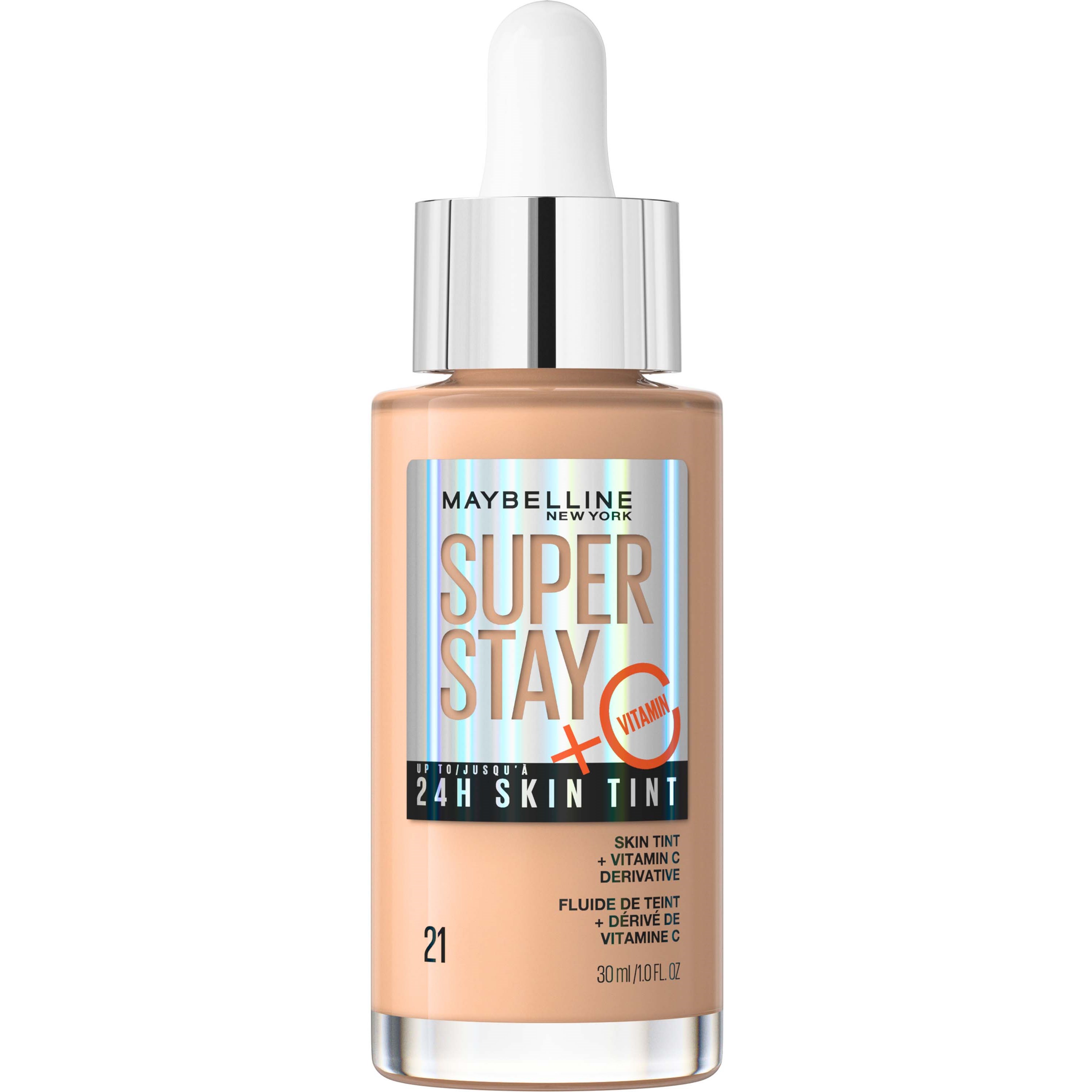 Alternativ bild 1 för Maybelline New York Superstay 24H Skin Tint Foundation 21