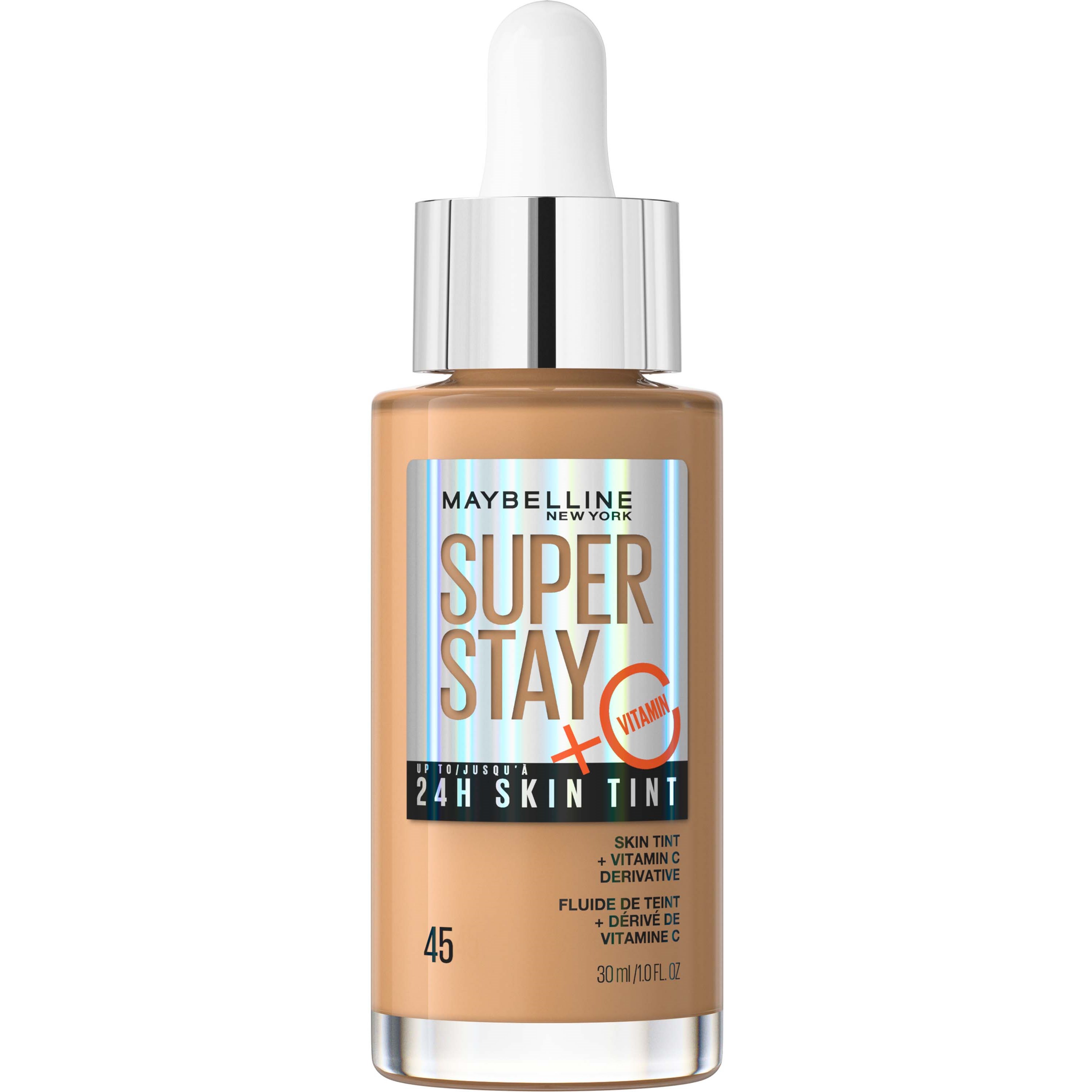 Alternativ bild 1 för Maybelline New York Superstay 24H Skin Tint Foundation 45