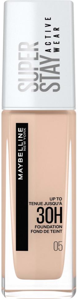 Maybelline Superstay Active Wear foundation Light beige 5