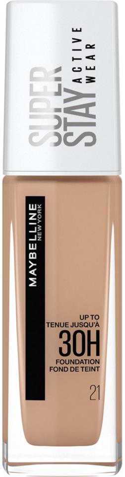 Maybelline Superstay Active Wear foundation Nude beige 21