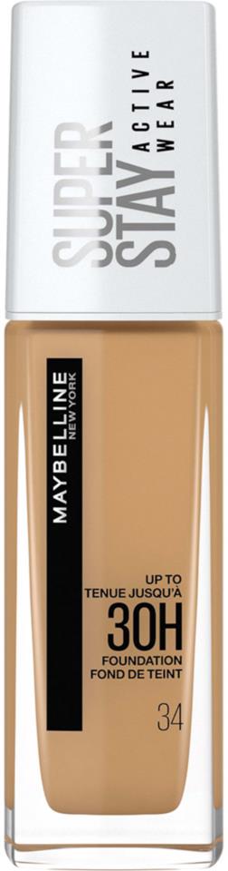Maybelline Superstay Active Wear foundation Soft bronze 34