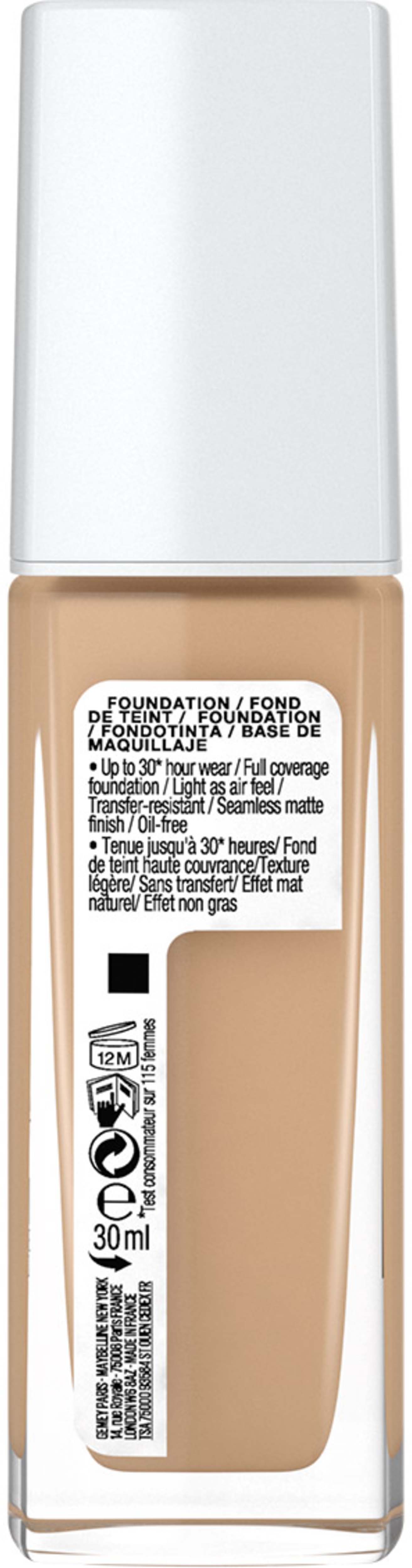 Maybelline New York Warm nude Active Superstay foundation 31 Wear