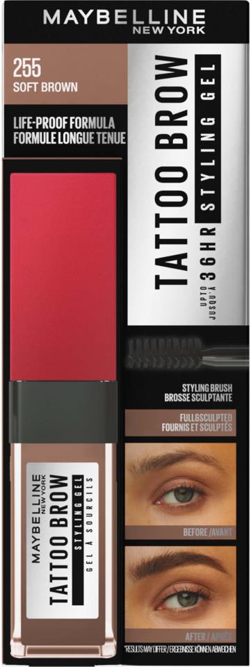 Maybelline Tattoo Brow 36H Styling Gel 225 Soft Brown