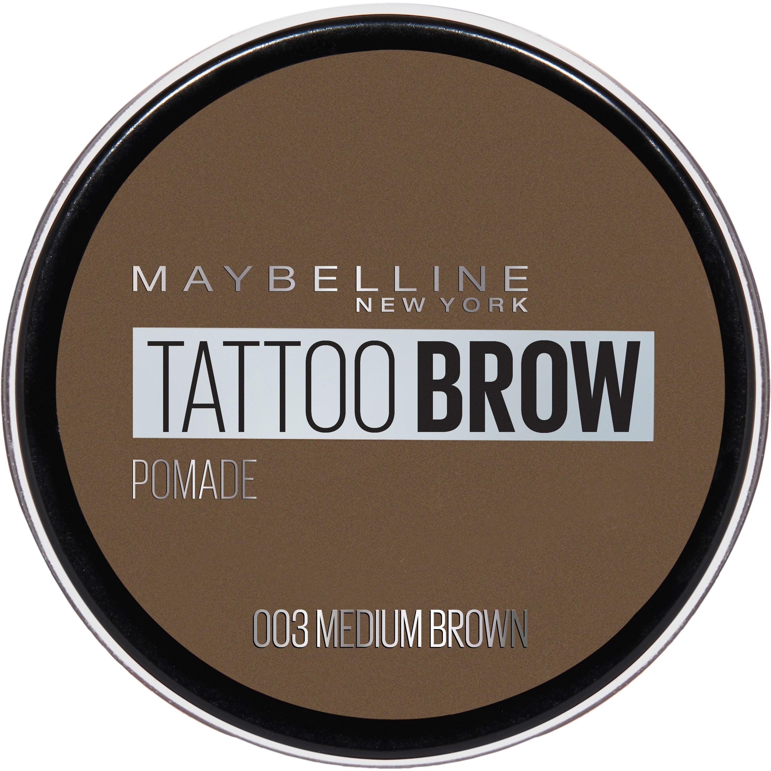 Фото - Туш Maybelline New York Tattoo Brow Pomade Pot Medium Brown 3 