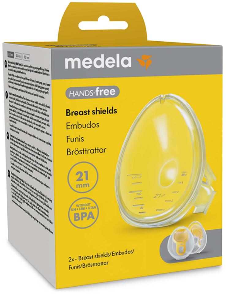 Medela Hands-free Breast Shields 21mm. 2 pcs