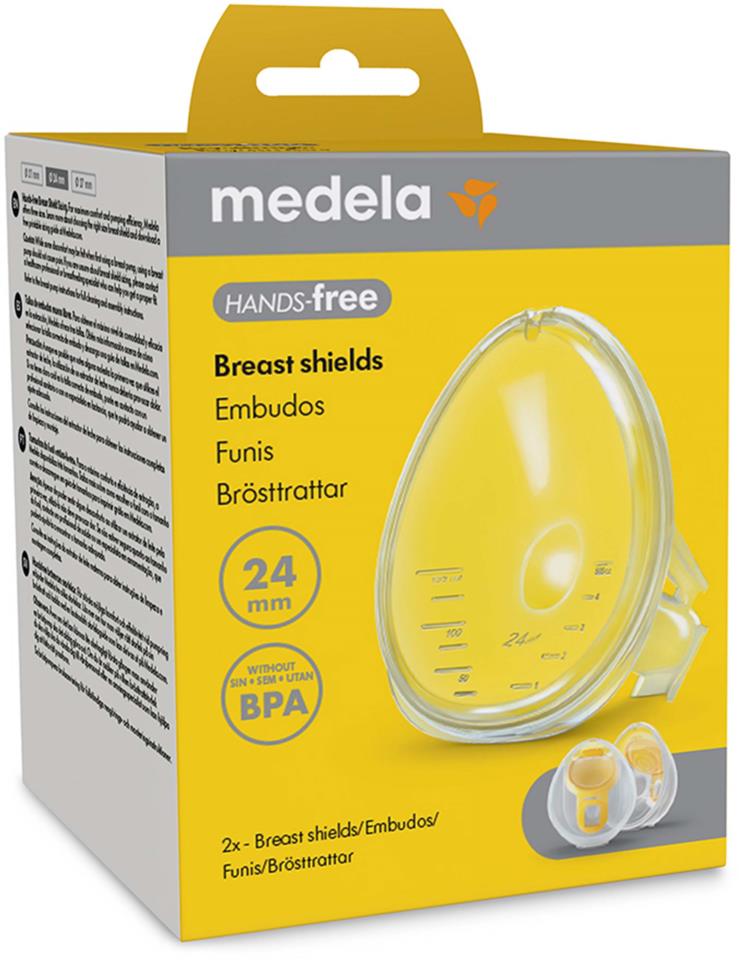 Medela Hands-free brysttrakt 24mm 2-pk