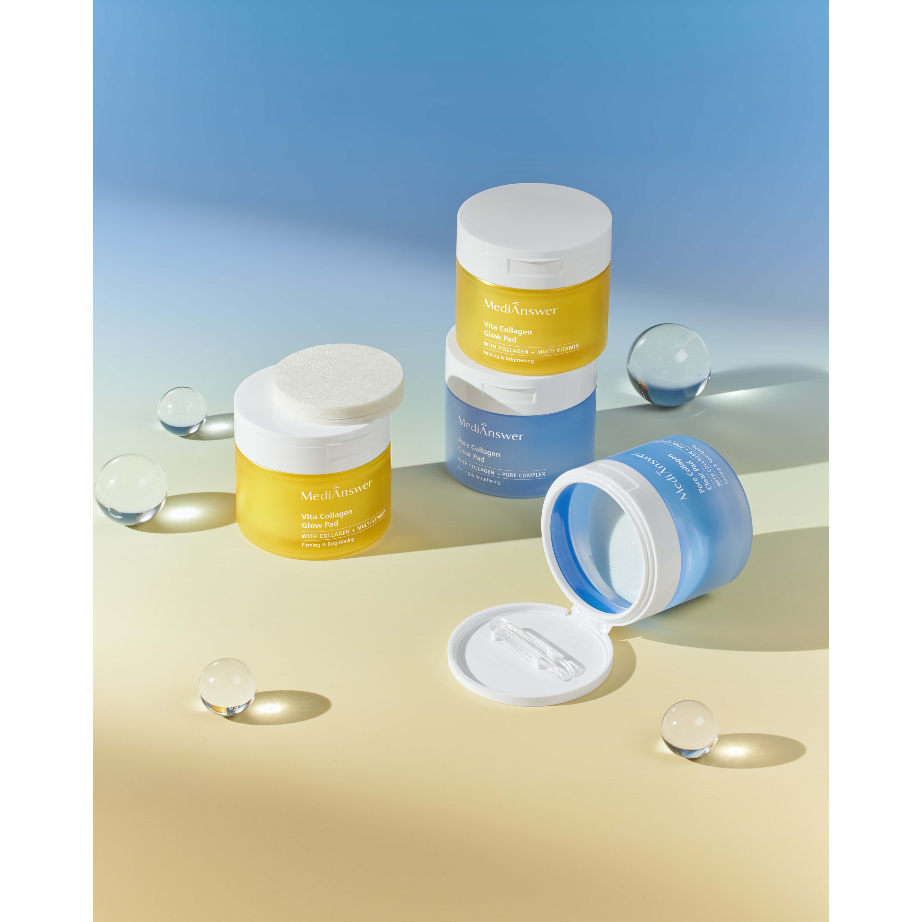 MediAnswer Pore Collagen Clear Pad 120 ml (obrázok 5)