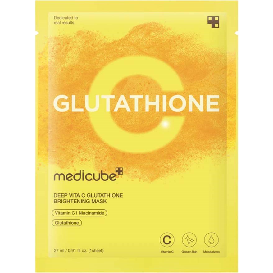 Medicube Deep Vita C Glutathione Brightening Mask 27 stk