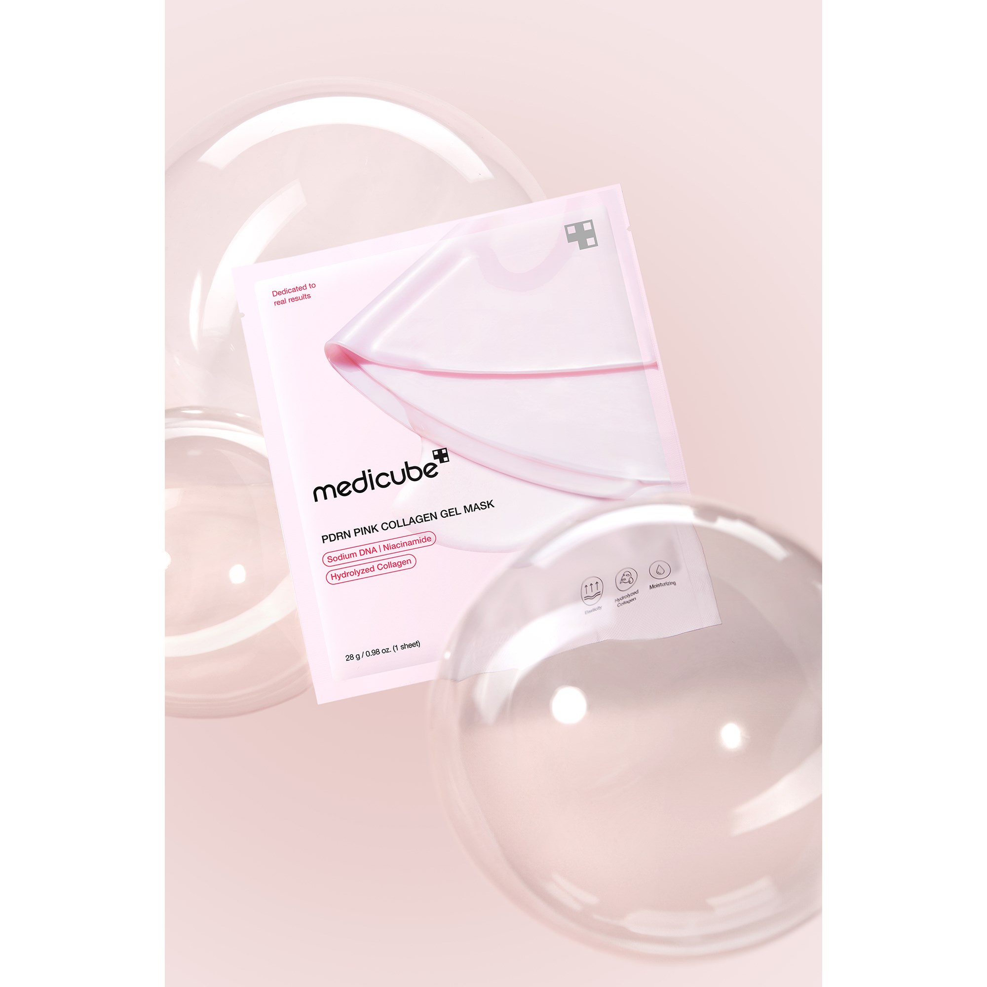 Medicube PDRN Pink Collagen Gel Mask 28 g (obrázok 6)