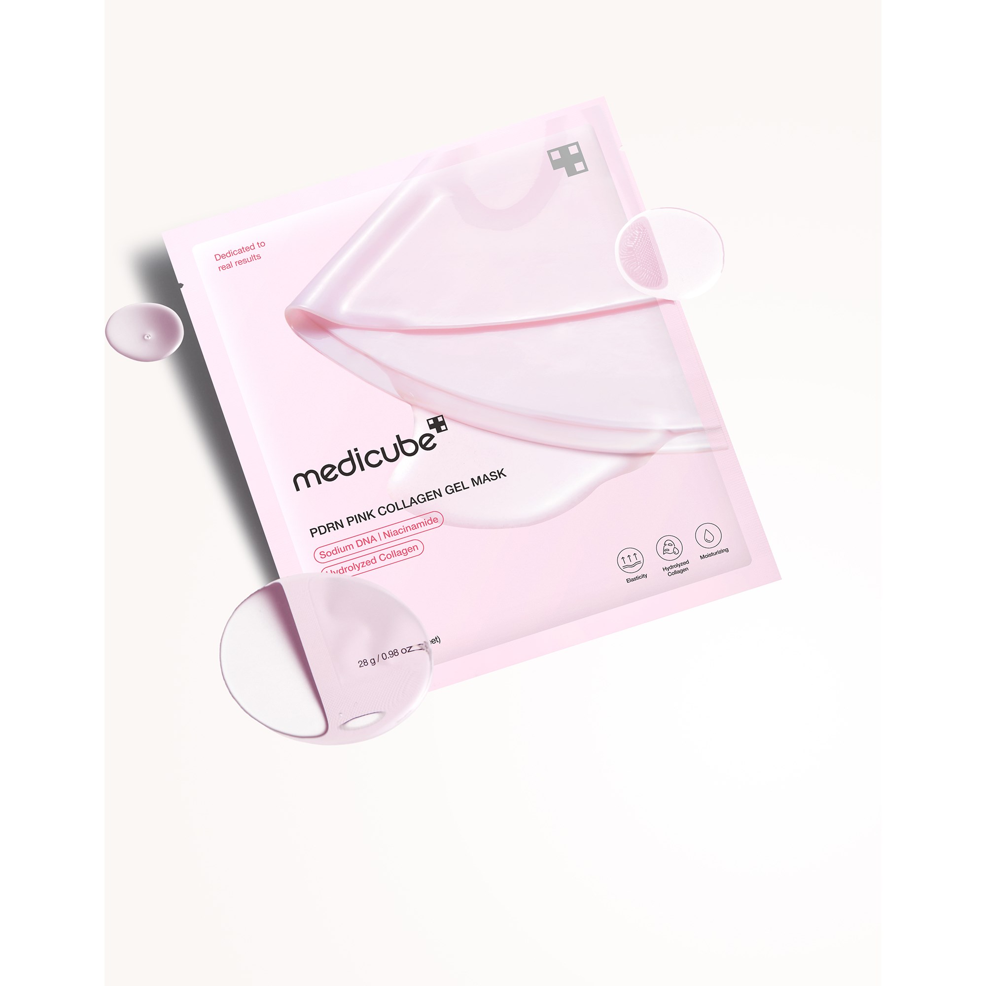 Medicube PDRN Pink Collagen Gel Mask 28 g (obrázok 8)