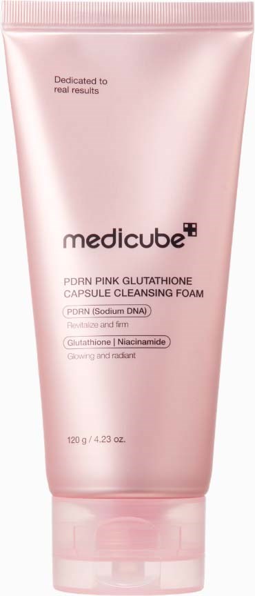 Medicube PDRN Pink Glutathione Capsule Cleansing Foam 120 g